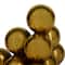 5" Gold Stainless Steel Stacked Orb Bookends Set